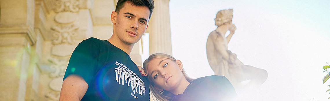Camisetas negras unisex